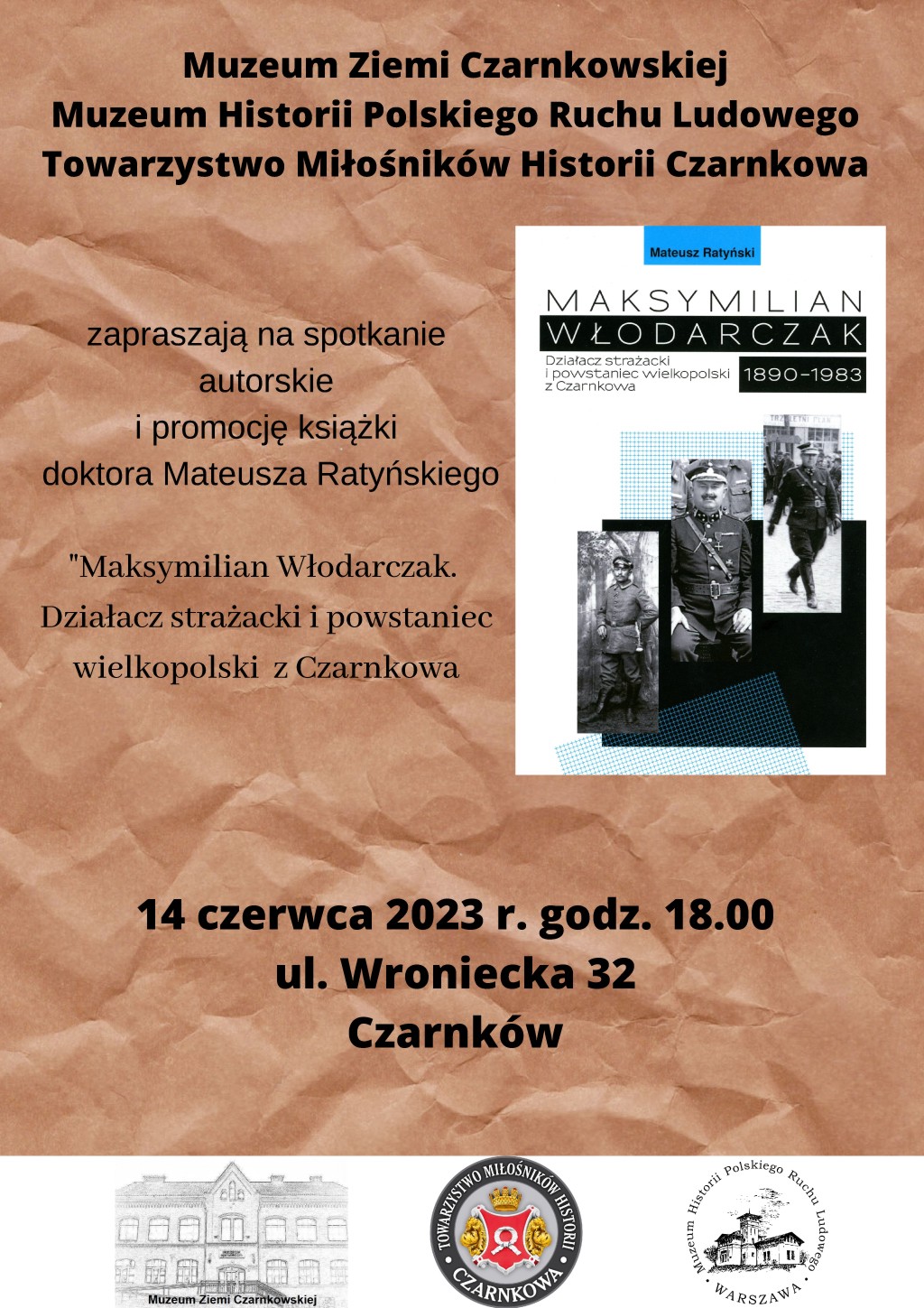 Spotkanie autorskie z&nbsp;Mateuszem Ratyńskim