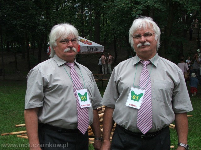 Paweł Ignaszak z Poznania i Piotr Ignaszak z Jarocina