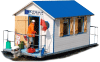 Miniatura Mały statek wycieczkowy
