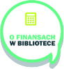 Miniatura Dymek z napisem O finansach w bibliotece