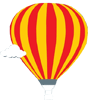 Miniatura Lecący balon