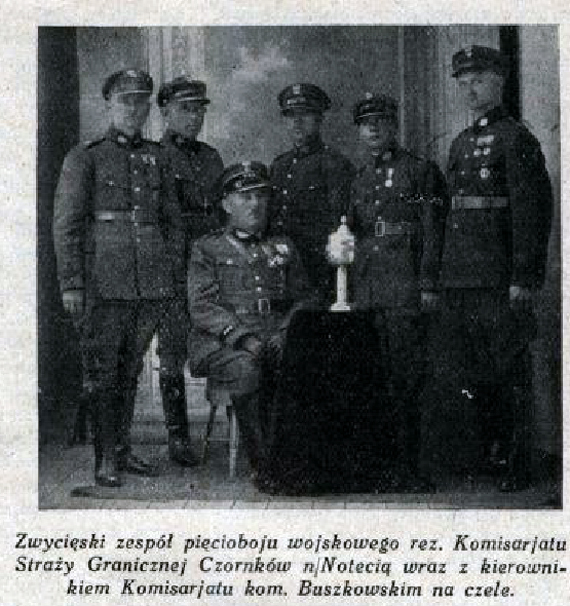 Zdjęcie z czasopisma "Czaty nr 23/1931" - Archiwum Straży Granicznej w Szczecinie Zdjęcie z czasopisma "Czaty nr 23/1931" - Archiwum Straży Granicznej w Szczecinie
