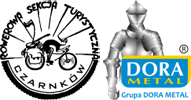 Logo Rowerowej Sekcji Turystycznej i firmy Dora Metal