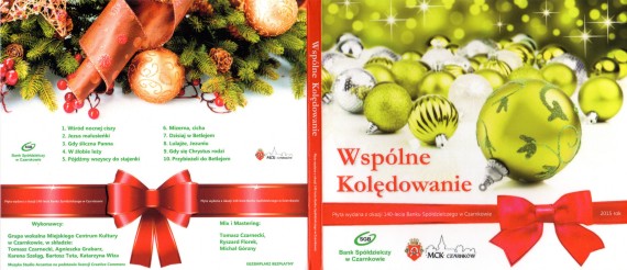 Okładka płyty pod tutułem Wspólne kolędowanie