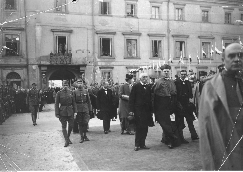 Członkowie Rady Regencyjnej przed intromisją, 27 października 1918 r.