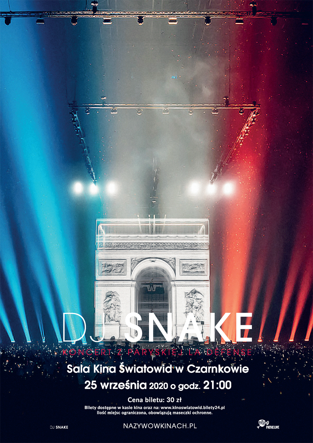 Plakat koncertu DJ Snake