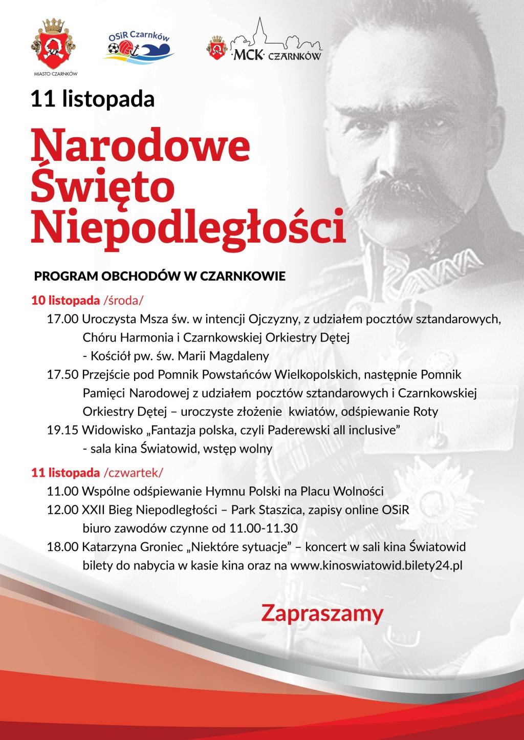 Program Obchodów Narodwego Święta Niepodległości