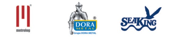 Loga firm Metrolog, Dora Metal, Seaking