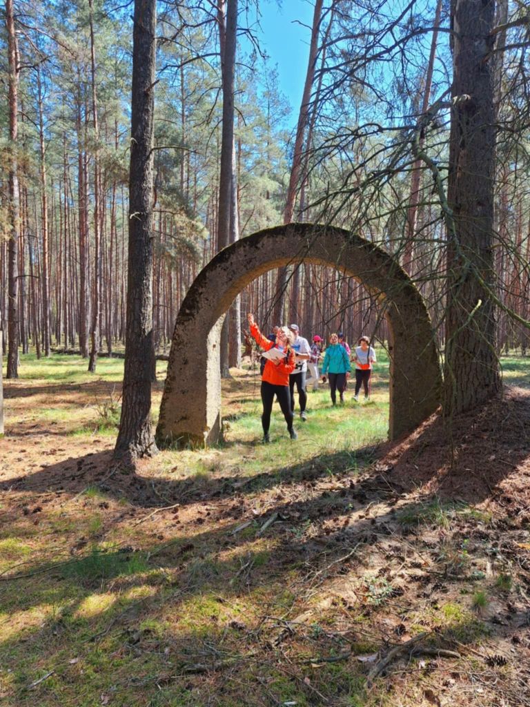 Rajd "Tajemnice marunowskich las&oacute;w" zorganizowany przez Nordic Walking Lubasz