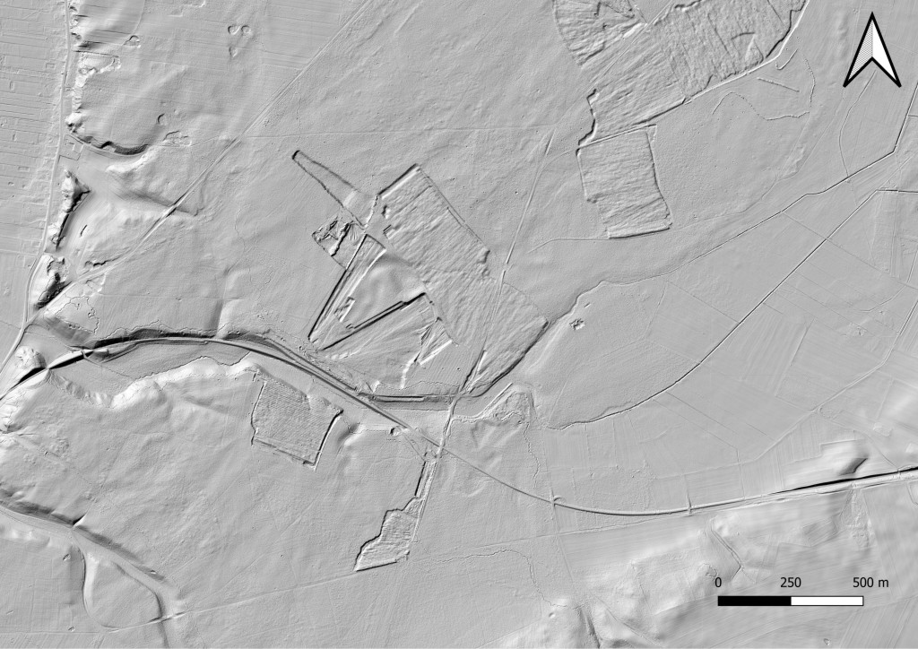 Szara mapka z&nbsp;konturami niezr&oacute;wnoci terenu