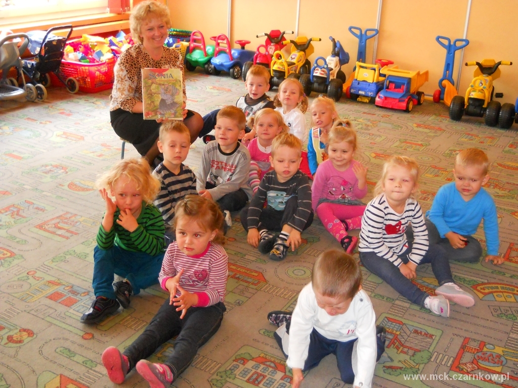 Przedszkolaki w&nbsp;bibliotece