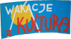 Miniatura Tablica z napisem Wakacje z kulturą