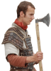 Miniatura Woj z toporem
