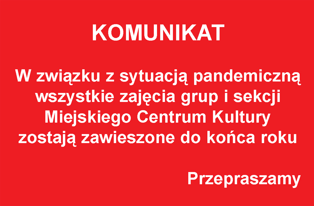 Zdjęcie do Komunikat