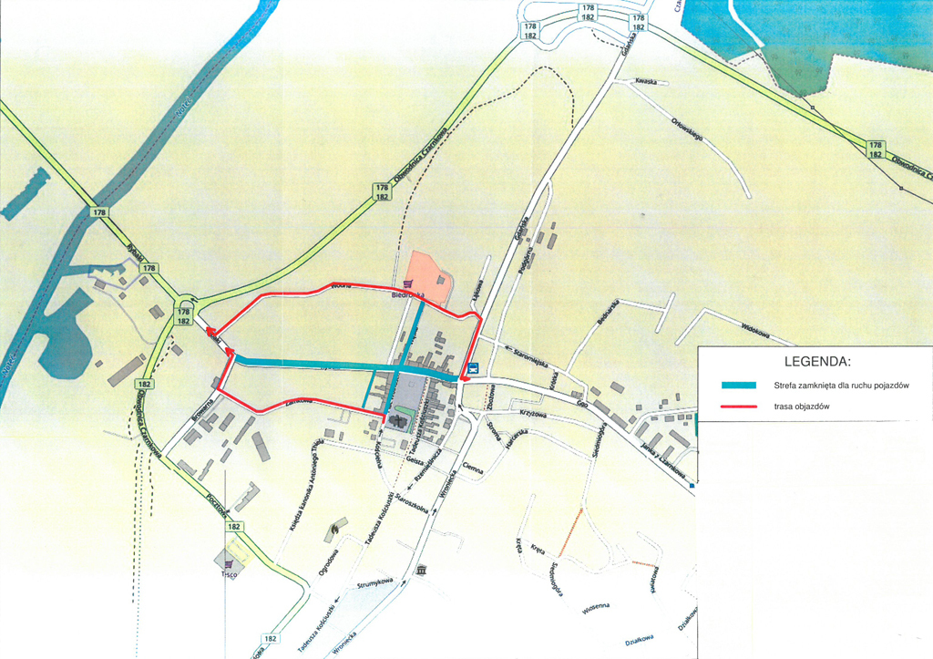 Zdjęcie do Zmiana organizacji ruchu - Dzień Spieczonego Bliźniaka