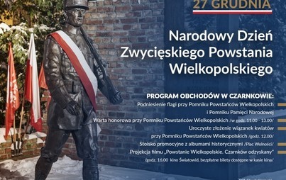 Zdjęcie do Narodowy Dzień Zwycięskiego Powstania Wielkopolskiego 2021