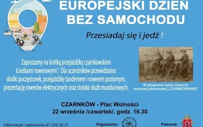 Zdjęcie do Europejski Dzień bez Samochodu 2022 - zapowiedź