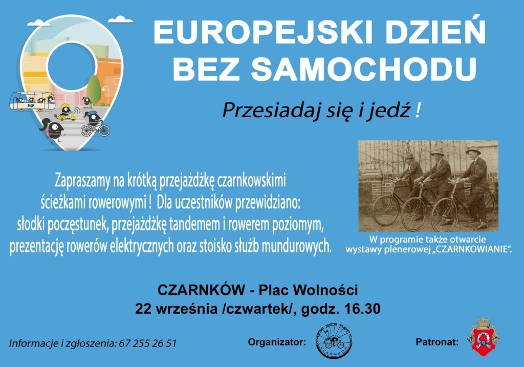 Zdjęcie do Europejski Dzień bez Samochodu 2022 - zapowiedź