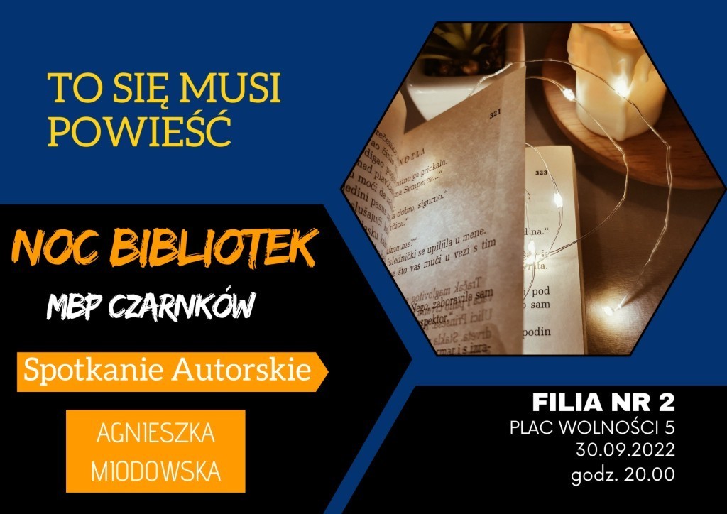 Zdjęcie do Noc Bibliotek 2022 - zapowiedź