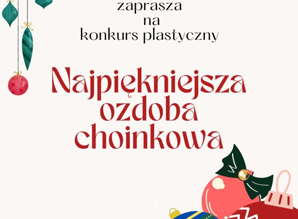 Zdjęcie do Najpiękniejsza ozdoba choinkowa 2022 - zapowiedź