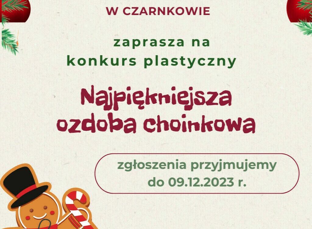 Zdjęcie do Najpiękniejsza ozdoba choinkowa 2023 - zapowiedź