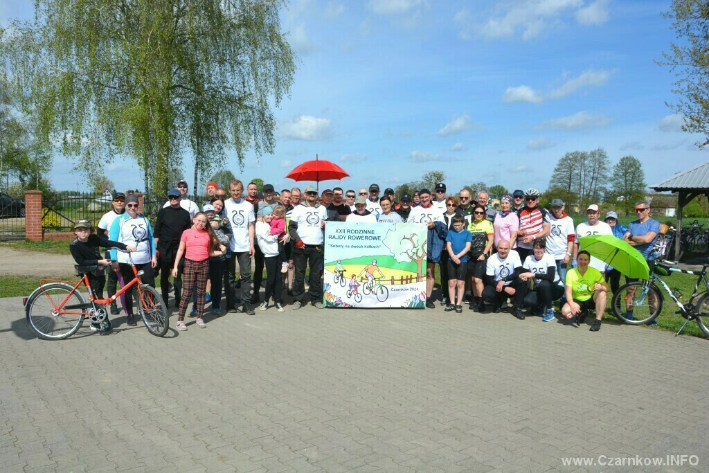 Zdjęcie do XXII Rodzinne Rajdy Rowerowe "Soboty na dw&oacute;ch k&oacute;łkach" - etap I 2024