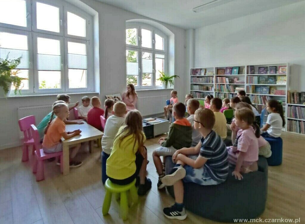 Zdjęcie do P&oacute;łkolonia w bibliotece 2024