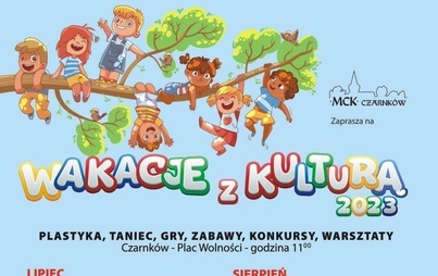 Zdjęcie do Wakacje z kulturą 2023 - zapowiedź