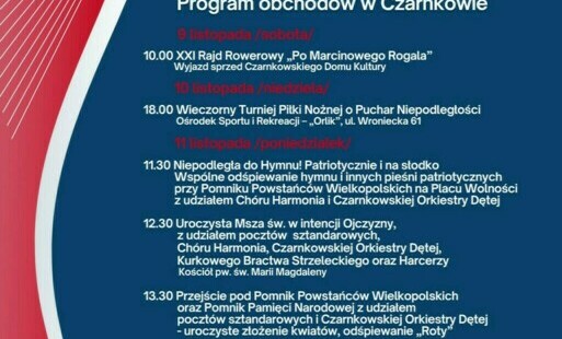 Zdjęcie do Narodowe Święto Niepodległości w Czarnkowie 2024 - zapowiedź