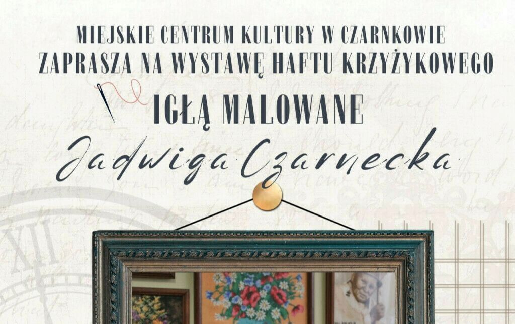 Zdjęcie do Wystawa haftu krzyżykowego 2023 - zapowiedź