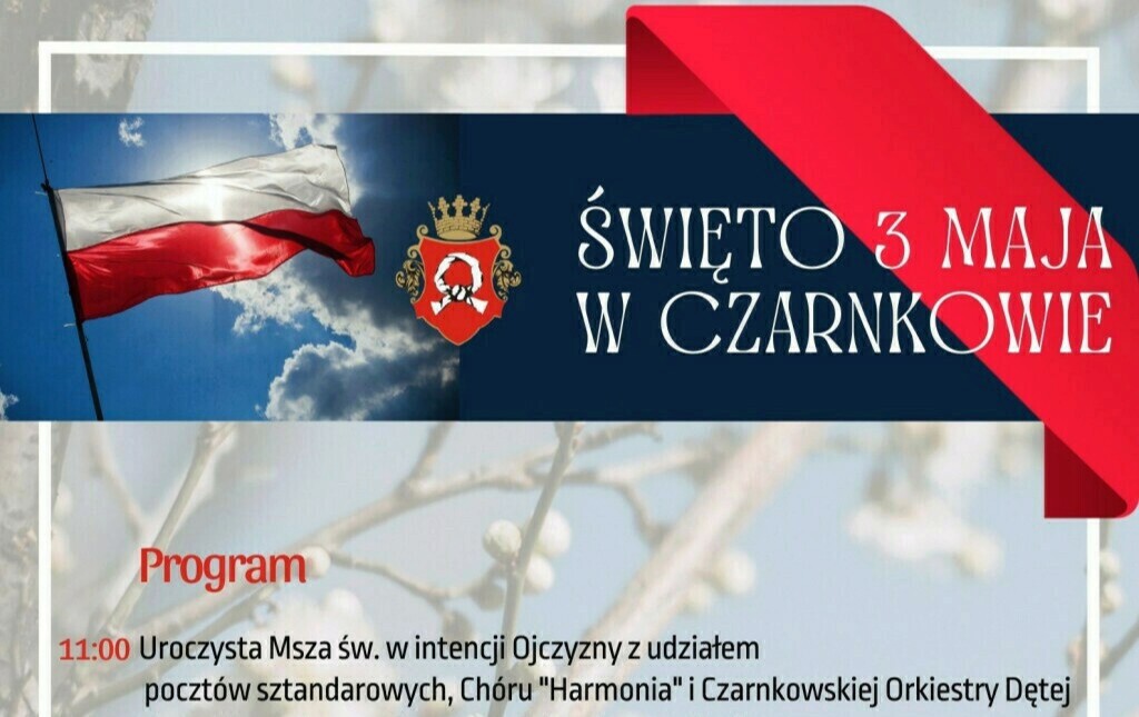 Zdjęcie do Święto 3 Maja w Czarnkowie 2024 - zapowiedź