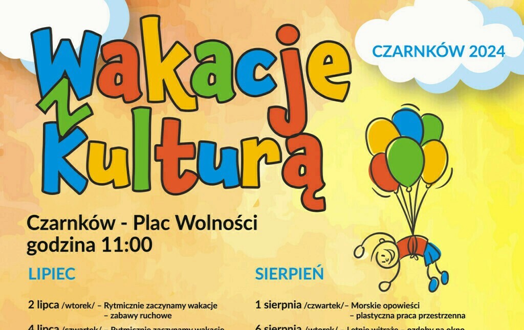 Zdjęcie do Wakacje z kulturą 2024 &ndash; zapowiedź