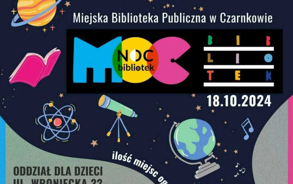 Zdjęcie do Noc Bibliotek 2024 - zapowiedź