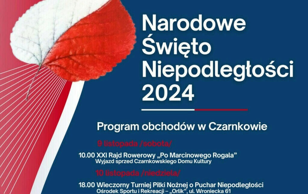 Zdjęcie do Narodowe Święto Niepodległości w Czarnkowie 2024 - zapowiedź