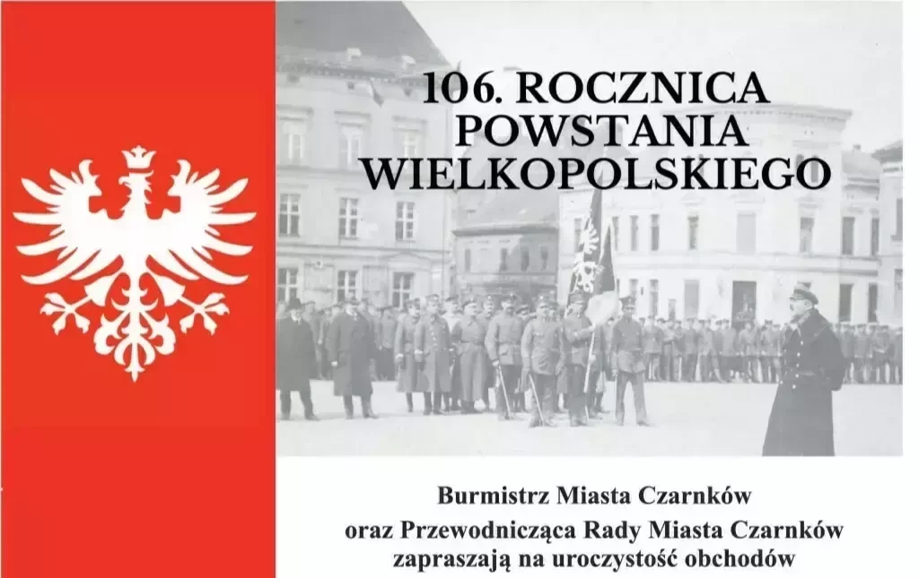 Zdjęcie do 106. rocznica powstania wielkopolskiego 2024 - program