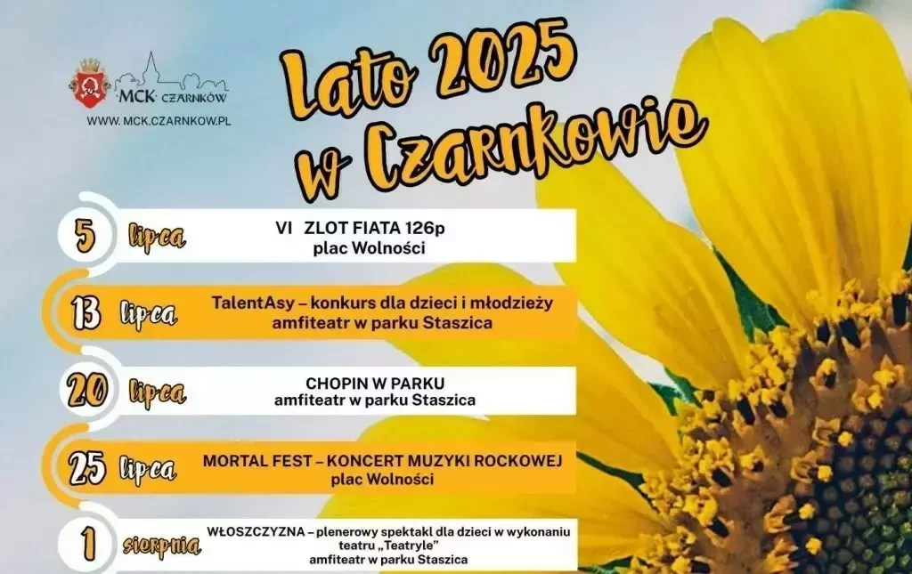 Zdjęcie do Lato 2025 w Czarnkowie - zapowiedź