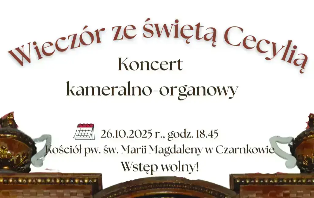 Zdjęcie do Koncert kameralno &ndash; organowy 2025 &ndash; zapowiedź