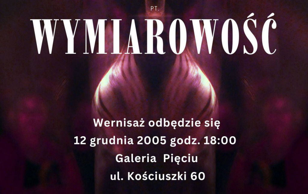 Zdjęcie do Wymiarowość 2025 &ndash; zapowiedź wystawy