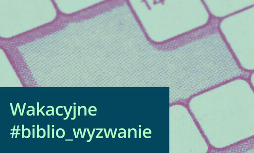 Treść plakatu z tłem fragmentu krzyżówki